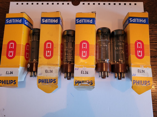 El34 philips xf4 getter - xf4, dd