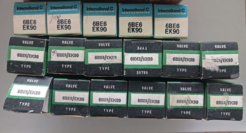 22x ek90 6be6 tubes - 6be6,