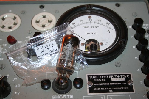 Ecc81 telefunken 1x used - telefunken,