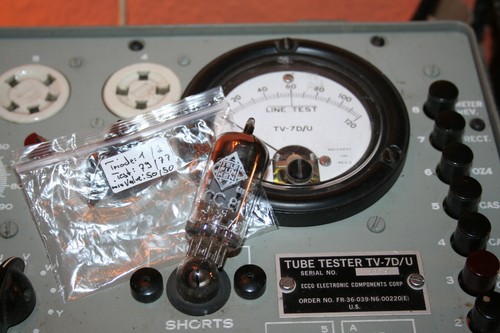 Ecc81 telefunken 1x used - ecc81,,